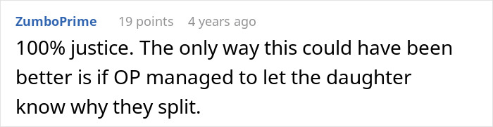 Comment on a forum post discussing justice and relationship breakup related to a fiancee leaving after a cancer diagnosis partner. - 49