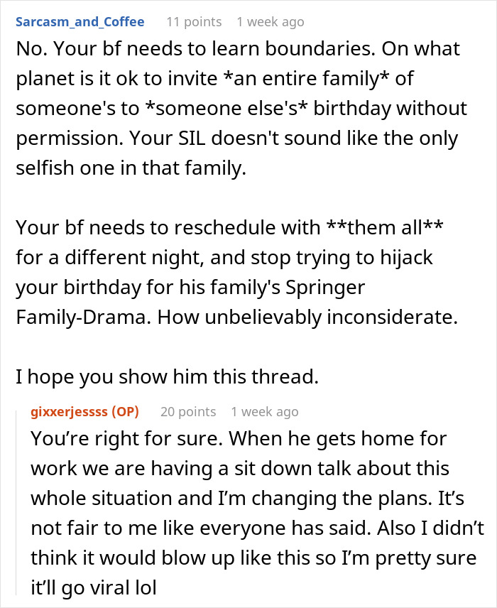 Woman Worried Her “Loud” SIL Will Ruin Her Birthday Dinner, Gets A Surprising Twist