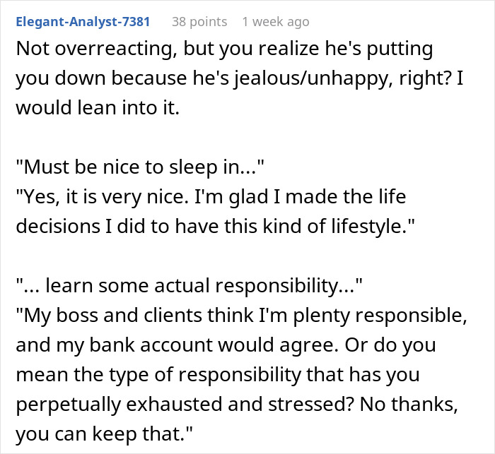 Bro's Insults About Sis' Lifestyle Don't Sound Funny To Her, He's Livid When She Refuses To Help Him Bro's Insults About Sis' Lifestyle Don't Sound Funny To Her, He's Livid When She Refuses To Help Him