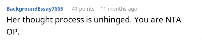 Screenshot of an online comment discussing a woman cheating on her partner and involving him in caring for her children.