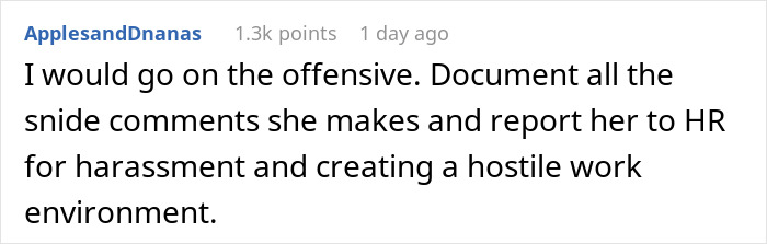 Screenshot of a user comment about reporting harassment to HR over not sending GIFs in Slack affecting workplace morale. - 17