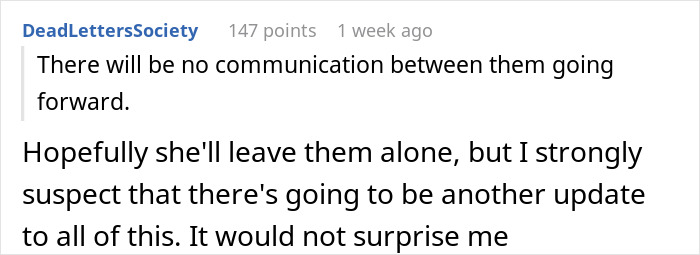 Reddit comment expressing concerns about husband's emotional reunion with ex and wife's reaction to lingering feelings.