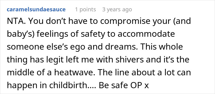 Screenshot of Reddit comment discussing disturbed mental health involving woman thinking stepdaughter’s baby is hers. Screenshot of Reddit comment discussing disturbed mental health involving woman thinking stepdaughter’s baby is hers.
