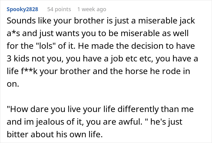 Bro's Insults About Sis' Lifestyle Don't Sound Funny To Her, He's Livid When She Refuses To Help Him Bro's Insults About Sis' Lifestyle Don't Sound Funny To Her, He's Livid When She Refuses To Help Him