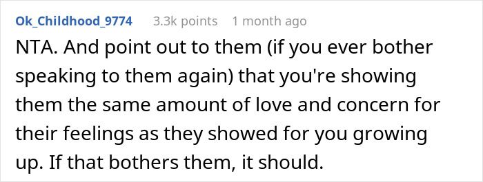 Text post from a forum discussing parents treating their bio son unfairly while favoring adopted kids, seeking forgiveness without apologizing. - 30