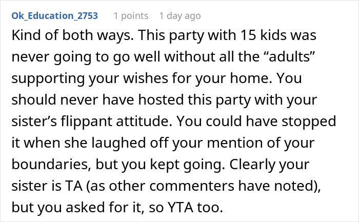 Woman upset as brother cuts son&rsquo;s party short after sentimental toy gets broken in family disagreement.