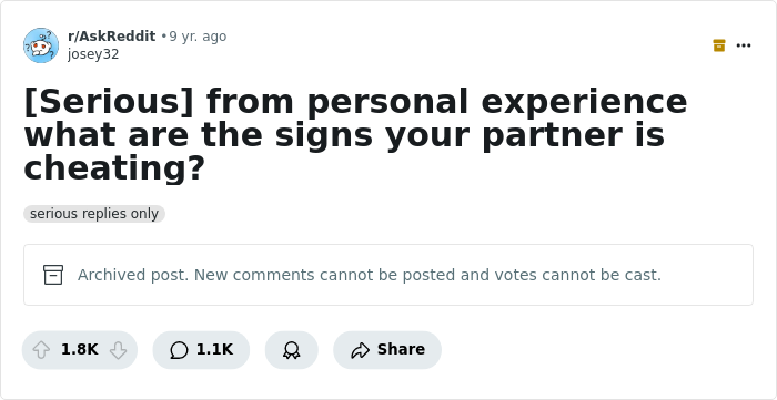 “If It Feels All Wrong, It Probably Is”: 50 People Share The Cheating Red Flags They’ll Never Forget - 1