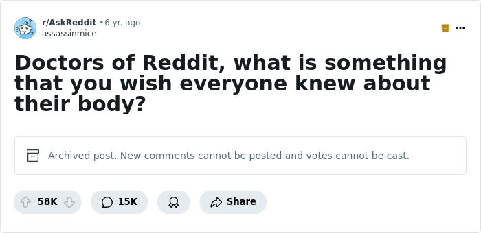 “They Are Death Machines”: 50 Things Doctors Wish That More People Knew - 1