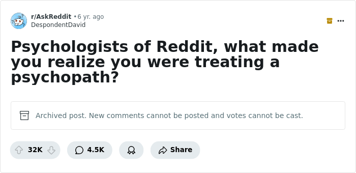 35 Times People Realized They Were Facing A Psychopath - 1