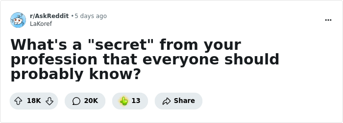 “It’s A Moral Dilemma I Struggle With Daily”: 50 Secrets That Companies Keep From Their Customers - 1