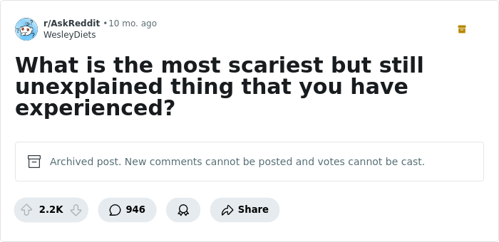 46 Scary Unexplained Real - 1
