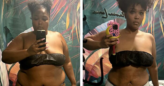 Lizzo Strips Down To Show Drastic Weight Loss, Comes Clean About How Exactly She Dropped Pounds