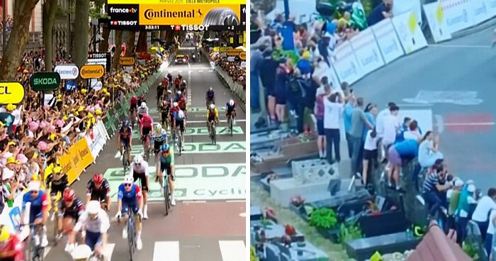 “What A Disgrace!”: Tour De France Fans Spark Outrage After Standing On Graves For Better View
