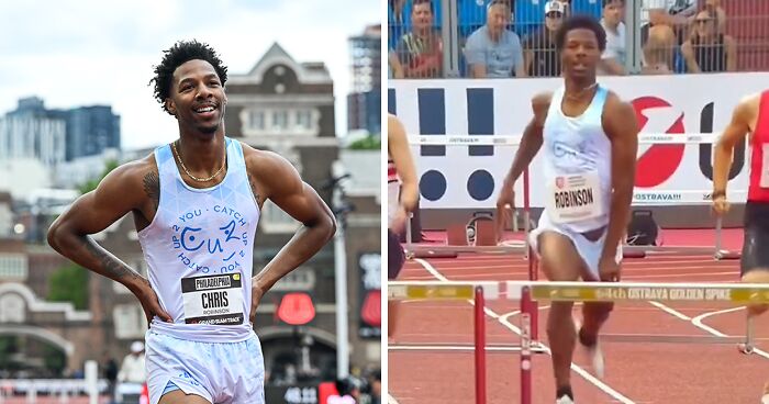 Viral Sprinter Whose Privates ‘Fell Out’ Of His Shorts During Race Lands Modeling Offers