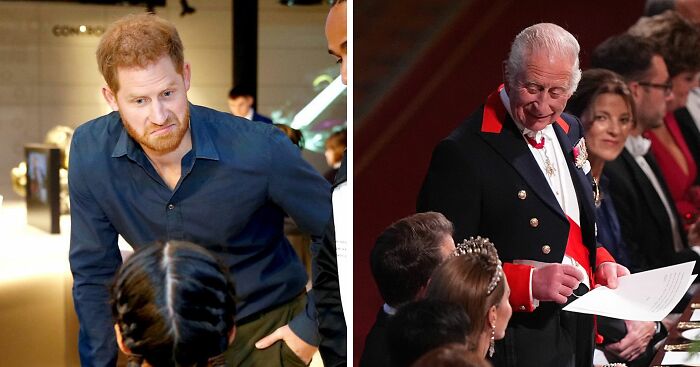 Prince Harry Snubbed By King Charles As He Praised William During Windsor Castle Speech