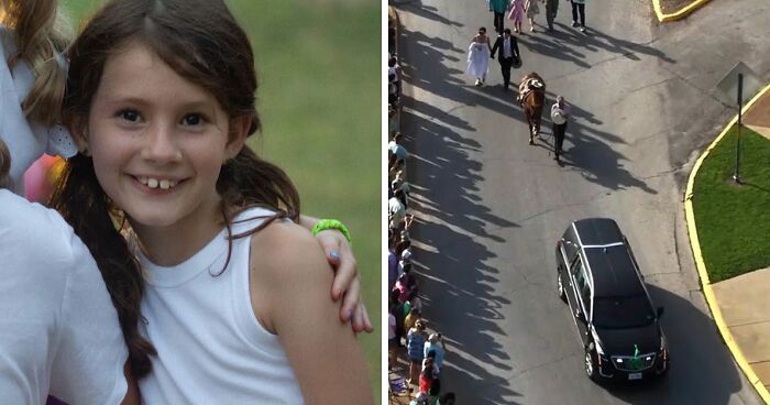 8-Year-Old’s Horse Walks Behind Her Hearse With Her Tiny Hat And Boots After Camp Mystic Tragedy