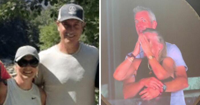 Wife Has Strong Reaction To Husband Being Caught Canoodling Another Woman At Coldplay Concert