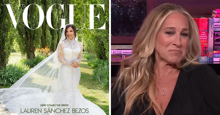 Sarah Jessica Parker’s Awkward Reaction To Lauren Sánchez’s Vogue Cover Goes Viral