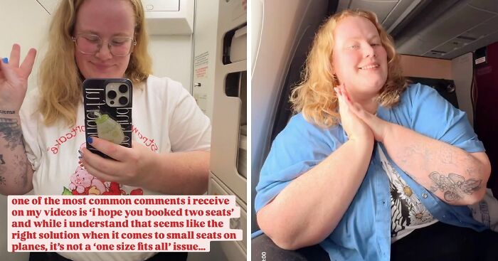 Proud Plus-Size Traveler Reveals Why She Won’t Book 2 Airline Seats, Gets Blasted As ‘Selfish’