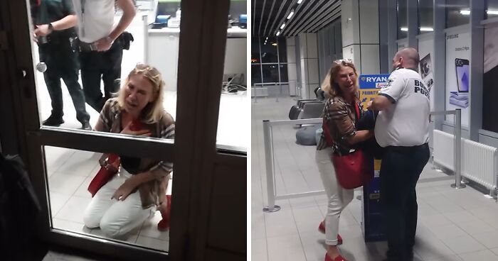 Ryanair Passenger’s Dramatic Meltdown After Being Denied Boarding Over Luggage Size Goes Viral