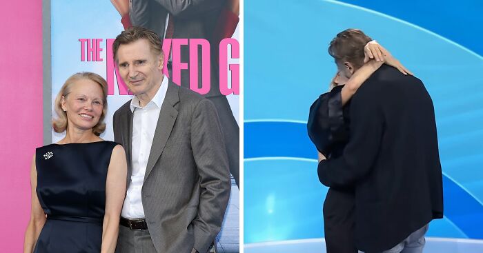 Pamela Anderson Dating Liam Neeson “For A While,” Revealed After They Were Spotted “Making Out”