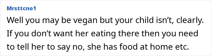 Vegan Mom Feels Uneasy After Learning Neighbor Keeps Feeding Her 6YO Huge Meals, Asks What To Do - 15