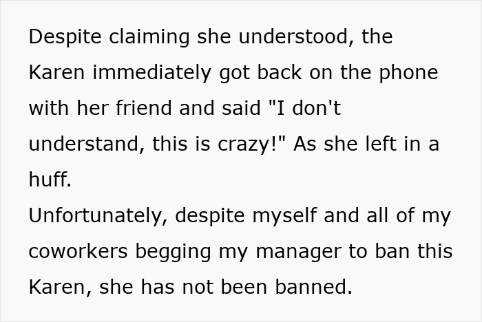 Text excerpt showing a woman denied plasma donation demanding payment and accusing staff of racism while speaking on the phone. Text excerpt showing a woman denied plasma donation demanding payment and accusing staff of racism while speaking on the phone.
