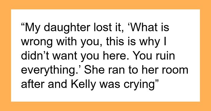 Dad Defends His Teen Daughter After She Yelled At Unwanted Guest For Destroying Her B-Day Cake