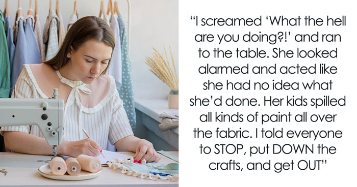 Guest Destroys Rare Couture Fabric, Dismisses The Loss, Host Tells Her To Leave Immediately