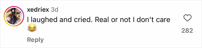 Social media comment reacting with laughter and tears emoji to man’s romantic plans going viral involving his little dog floating across the room. Social media comment reacting with laughter and tears emoji to man’s romantic plans going viral involving his little dog floating across the room.
