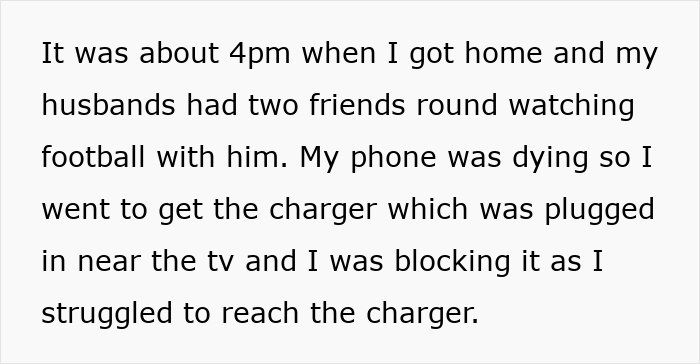 Alt text: Drunk wife flashes husband’s friends and faces verbal attacks and physical violence after arriving home. - 4