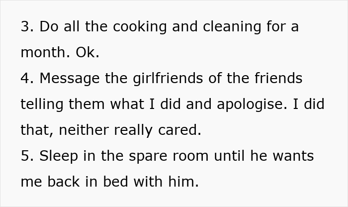 Text excerpt discussing consequences faced by drunk wife who flashes friends, including verbal attacks and physical violence. - 10