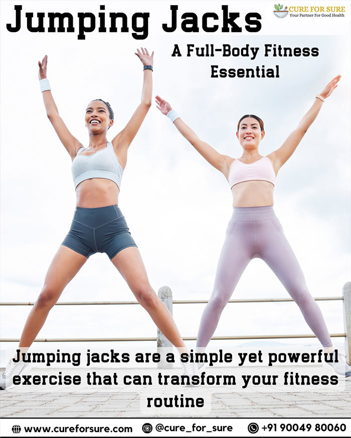 Two women doing jumping jacks outdoors demonstrating easiest world records to break fitness exercises.