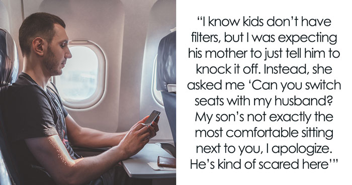 Cancer Survivor Told To Move From His Plane Seat Because He Is Too Scary For Entitled Lady’s Kid