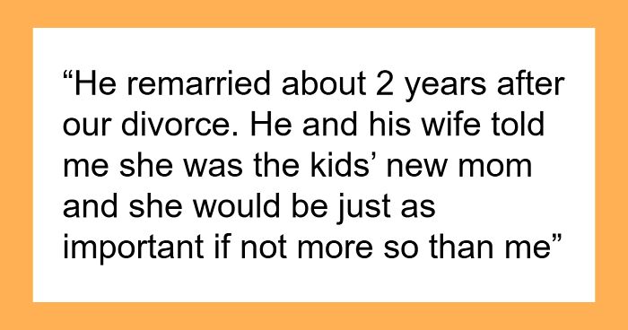 Woman Reminds Ex’s Wife The Words She Told Her 20 Years Ago When Her Kids Cut Contact With Her