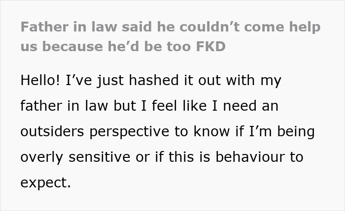 Text post about grandpa skipping babysitting duty for a party weekend, causing frustration with daughter-in-law. - 2