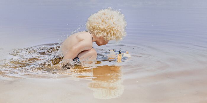 "Sunshine Boy" By Oleksandra Gatsenko