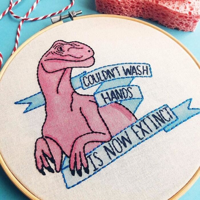 We Hand-Embroidered 20 Animals With A Mix Of Cute And Bold Vibes