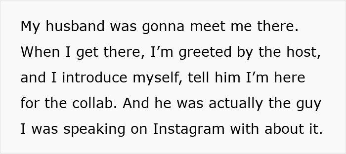 Text excerpt from a micro-influencer describing being disrespected by a restaurant in a collaboration meeting. - 4