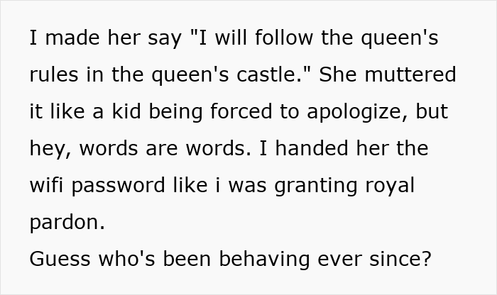 Woman creates a mess in SIL’s home, receiving an unexpected reality check while dealing with consequences. - 9