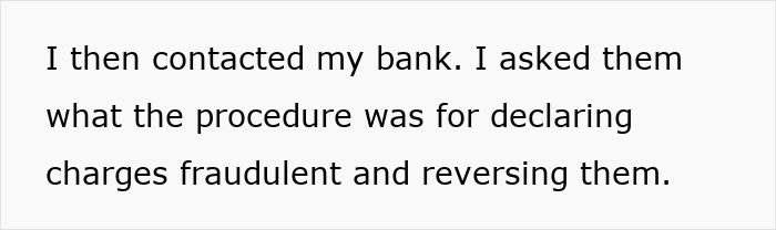 Alt text: Pregnant woman dealing with revenge after a friend’s guest steals, contacting bank to report fraudulent charges. - 23