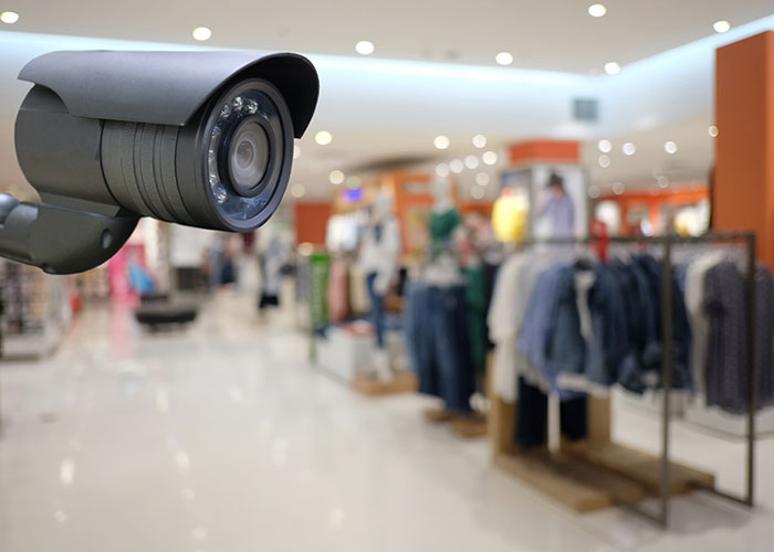 Surveillance camera in a store capturing footage as pregnant woman gets revenge after friend’s guest steals from her. - 22