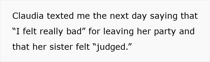 Woman Brings Wine And A Gift To A Party, Is Expected To Babysit Without Warning - 6