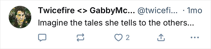 Tweet from Twicefire with a profile image, mentioning California Gull hitching an 80-mile ride on a garbage truck twice. - 18
