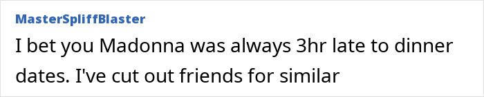 Screenshot of a comment mentioning Madonna’s behavior and cutting out toxic friends, related to Gwyneth Paltrow’s story. - 16
