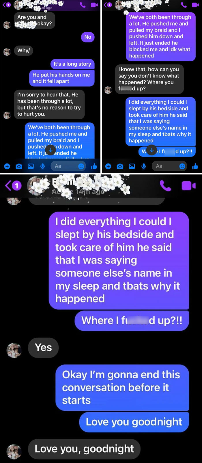 Text message conversation showing toxic behavior between a dad and child, revealing why kids avoid speaking to toxic dads.