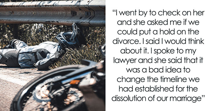 Wife Leaves Husband For New Man, Asks To Delay Divorce After He Suddenly Passes Away In A Crash