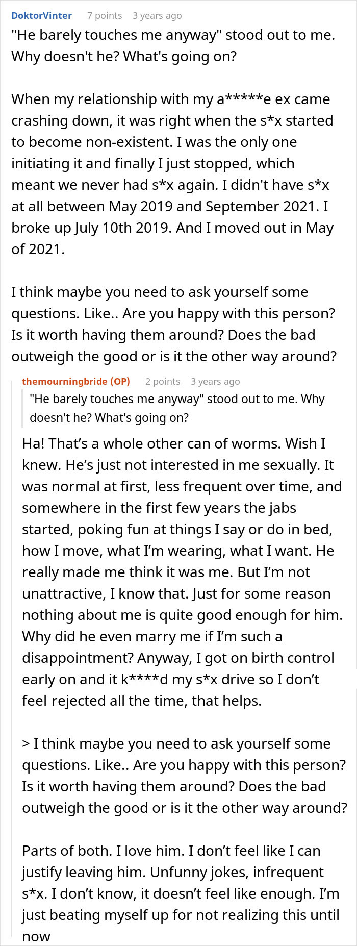 Alt text: Woman leaves manipulative husband after realizing the truth with the help of the internet that opened her eyes. - 37