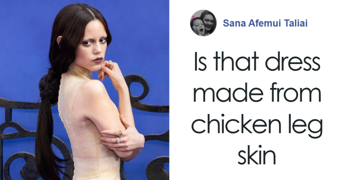“Is The Dress Made From Chicken Leg Skin?”: Jenna Ortega’s Take On Sheer Dress Trend Sends Fans Wild