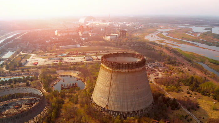 Abandoned industrial site at sunset, symbolizing moments of bravery that changed the course of history. - 2